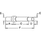 Muffler Pipe Adaptor Fits Ford Industrial 3550 4500