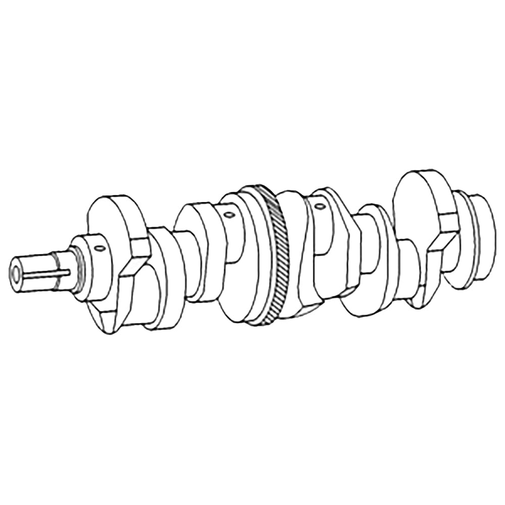 CRANKSHAFT36 Crankshaft Fits Ford 233-256 For 5000, 5100, 5200, 5600, 7000+