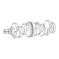 Crankshaft w/o Bearings Fits Ford/New Holland Replaces C5NE6303K