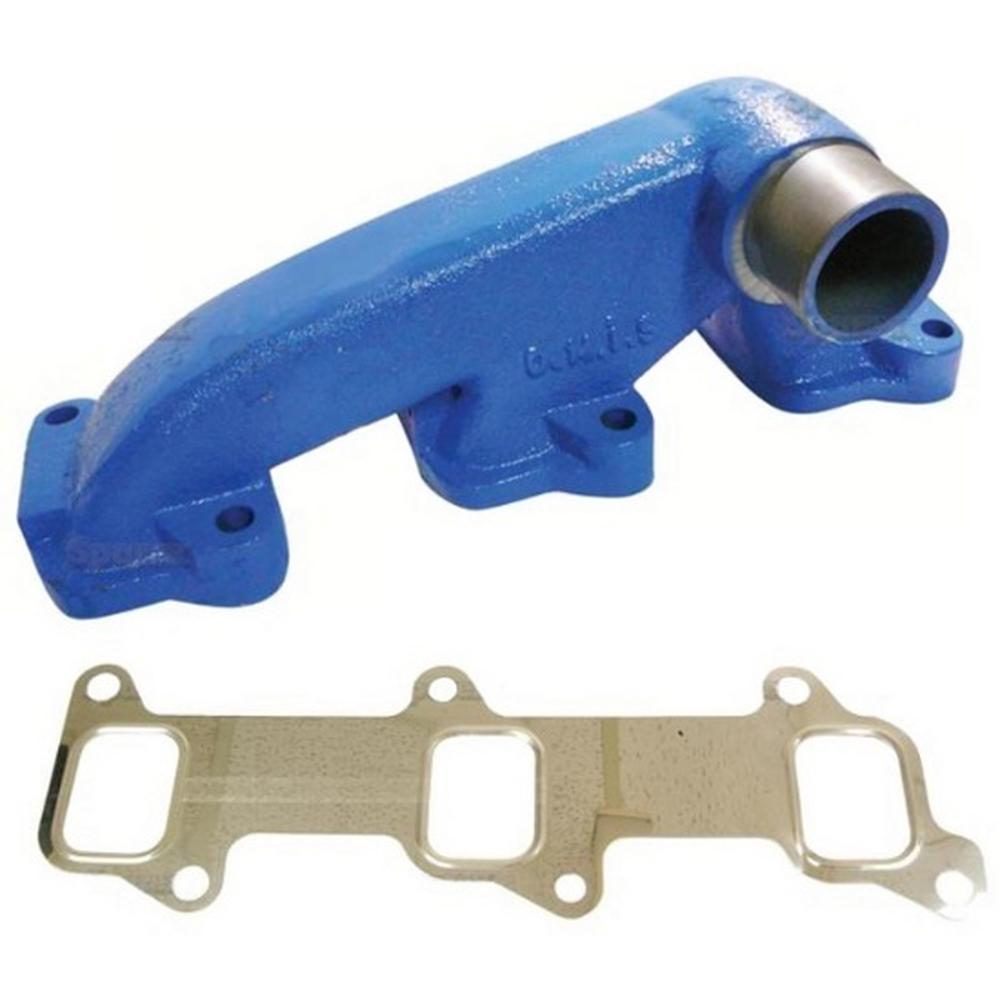 C5NE9430A Horizontal Exhaust Manifold Fits Ford Tractor 2000 3000 4000 4000S