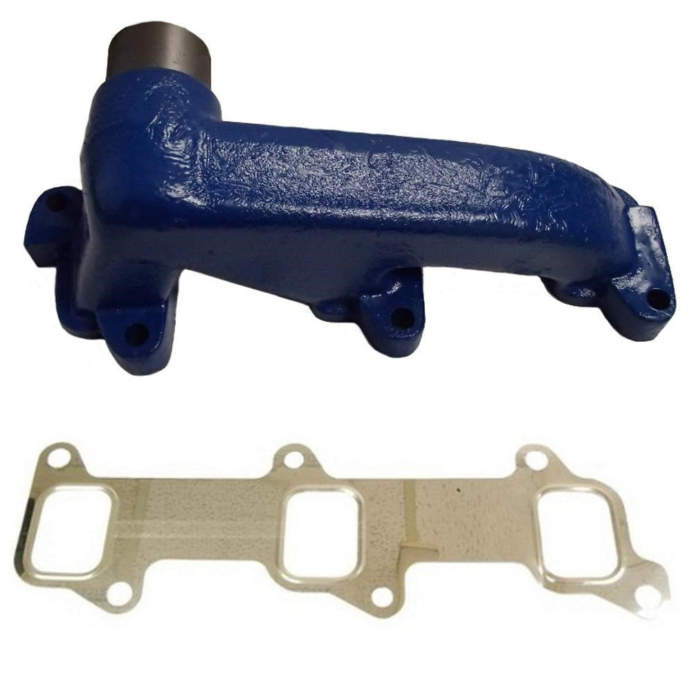 EXHAUST MANIFOLD  GASKET Fits Ford 3430 3500 3600 3600V 3610 3900 3910 3930 4000