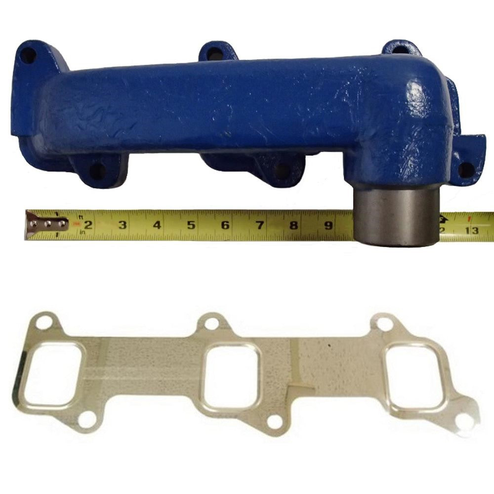 Manifold & Gasket Set Fits Ford/New Holland Replaces 3981486