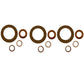 C5NE9F596A Fits Ford 2000 2910 2610 3000 3900 4000 4600 Injector Seal Kit SET