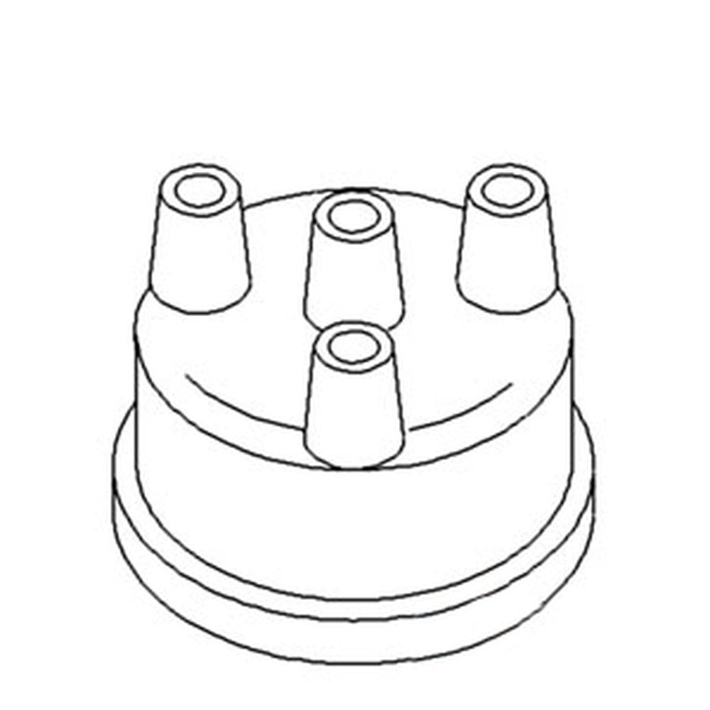 Distributor Cap Fits Ford/New Holland Replaces 21A455