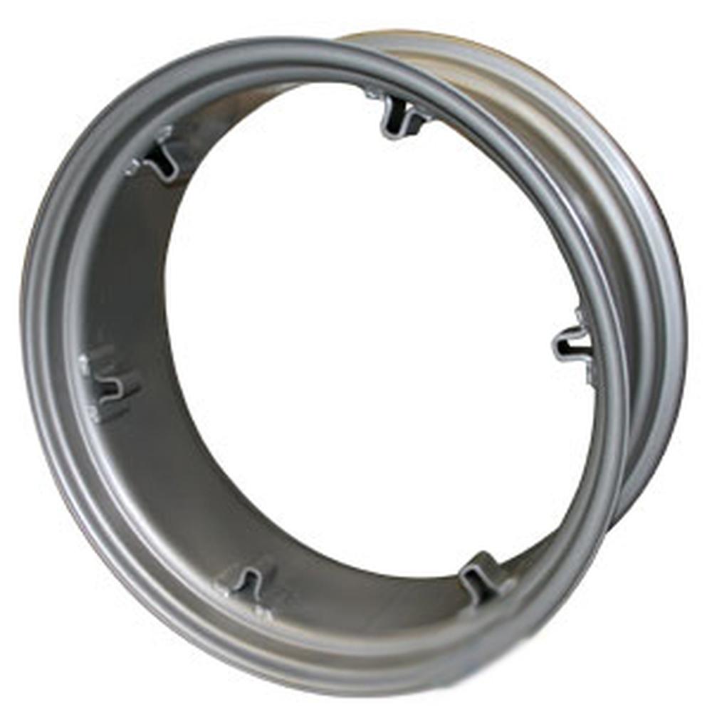Rear Rim - 11" x 28" 6 Loop Silver Fits Massey Ferguson Fits Ford