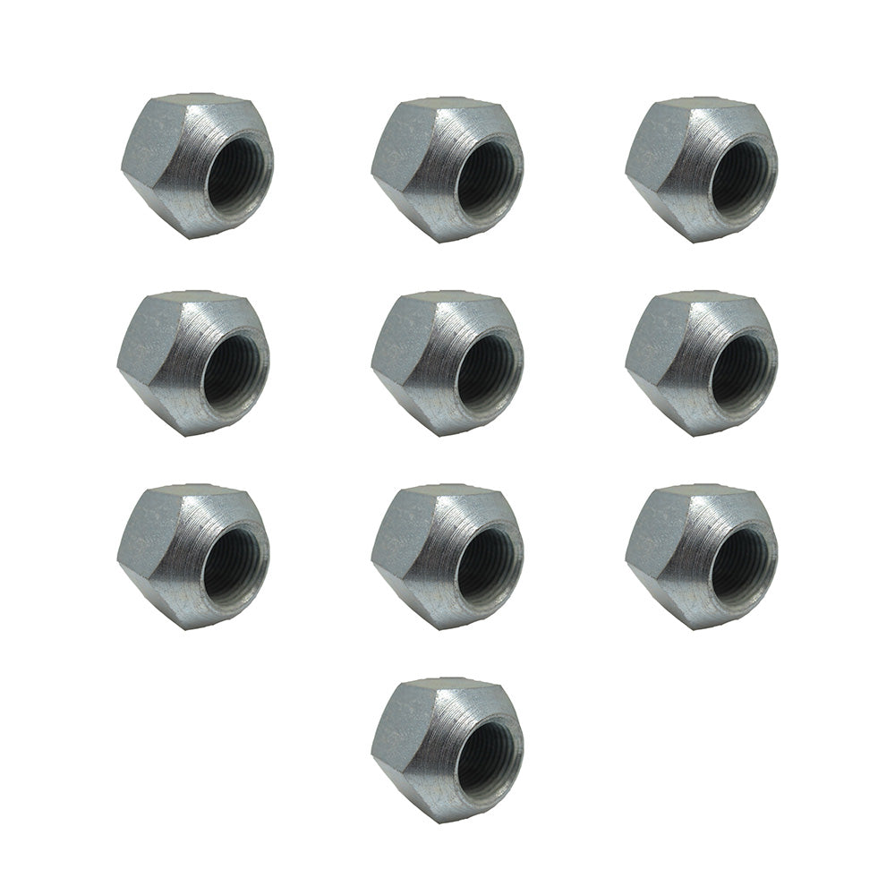 (10) Rear Wheel Mounting Lug Nut Fits Ford Tractors 2000 2310 2600 2610 3000