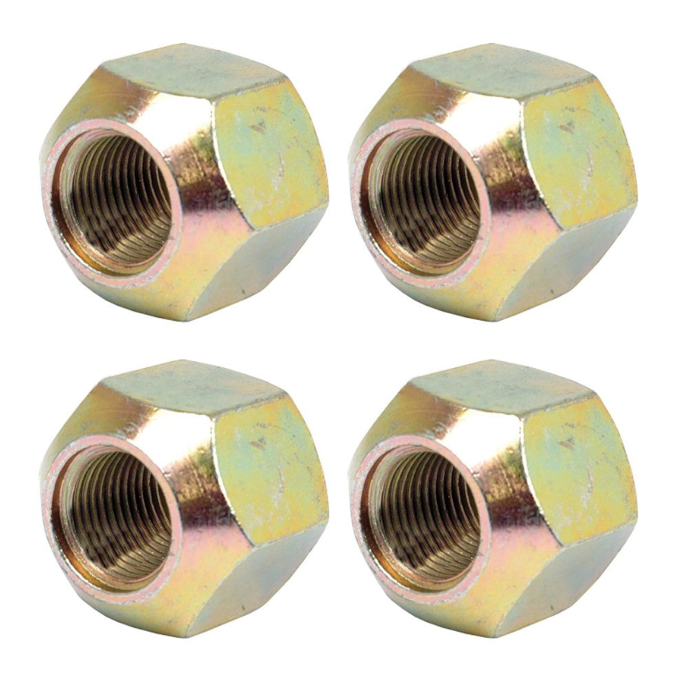 (4) Rear Wheel Nut Fits Ford New Holland 2000 2600 2620 3000 3600 3610