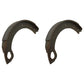 81802510 Qty 2: 1/2 Brake Shoe w/Lining
 Fits Ford/New Holland