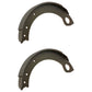 81802510 Qty 2: 1/2 Brake Shoe w/Lining
 Fits Ford/New Holland