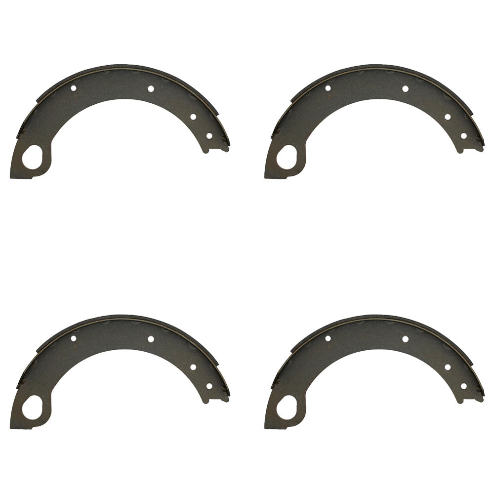 Qty 4: 1/2 Brake Shoe w/Lining
 Fits Ford/New Holland Replaces 81802510