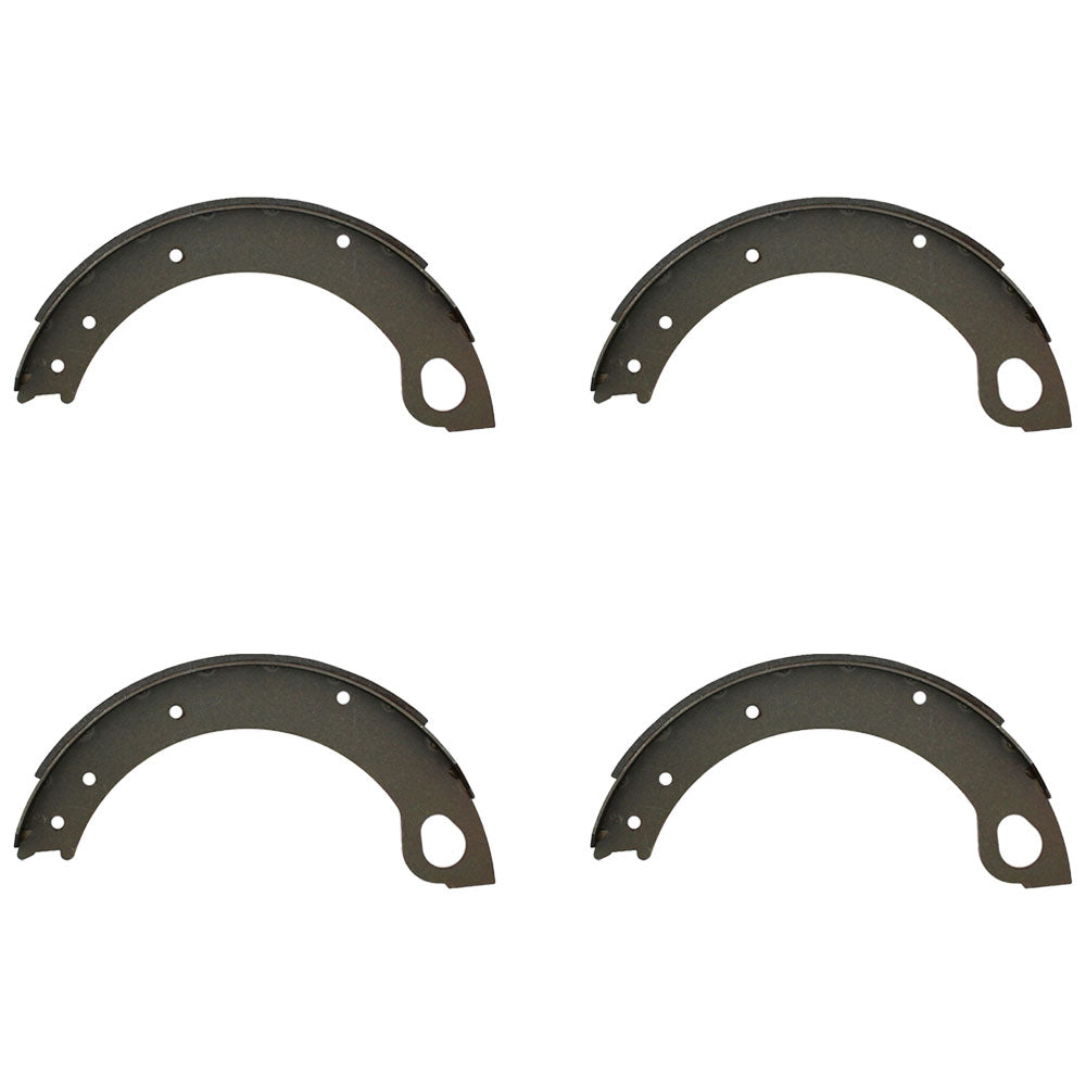 Qty 4: 1/2 Brake Shoe w/Lining
 Fits Ford/New Holland Replaces 81802510