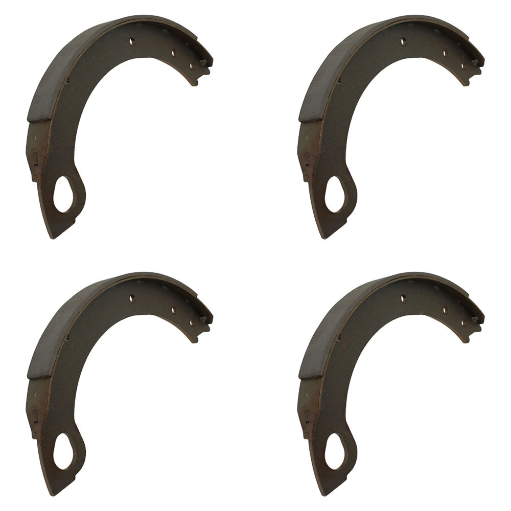 81802510 (x4) 1/2 Brake Shoe w/Lining Fits Ford/New Holland
