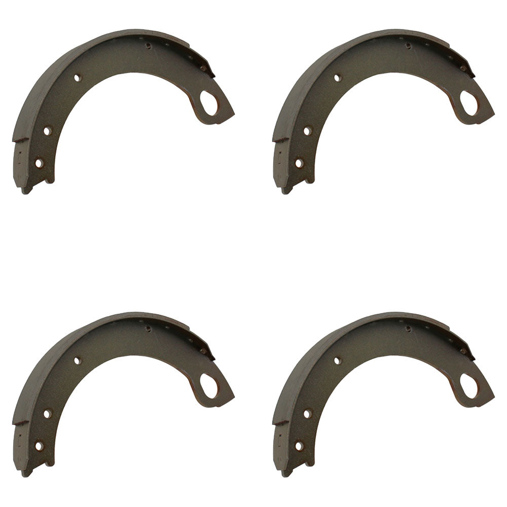 81802510 Qty 4: 1/2 Brake Shoe w/Lining
 Fits Ford/New Holland