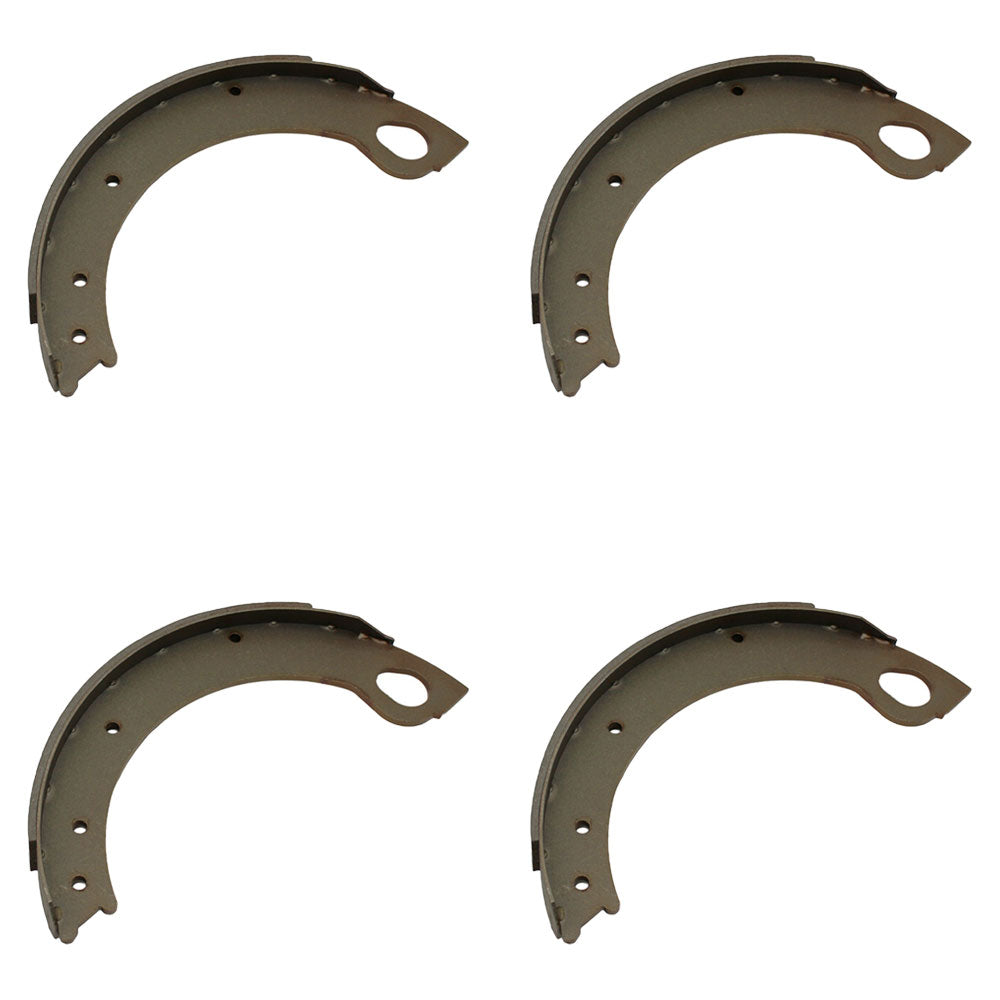 81802510 Qty 4: 1/2 Brake Shoe w/Lining
 Fits Ford/New Holland