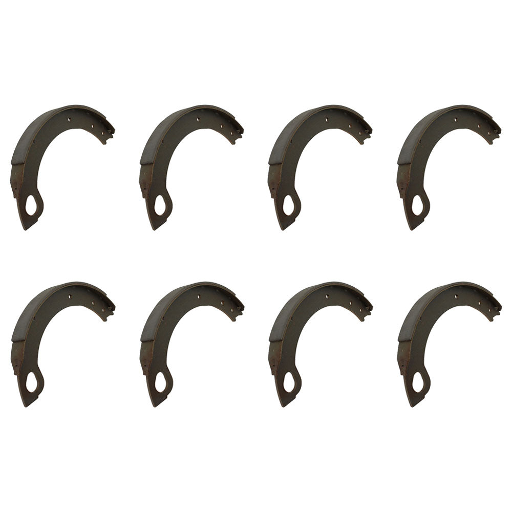 81802510 Qty 8: 1/2 Brake Shoe w/Lining Fits Ford/New Holland