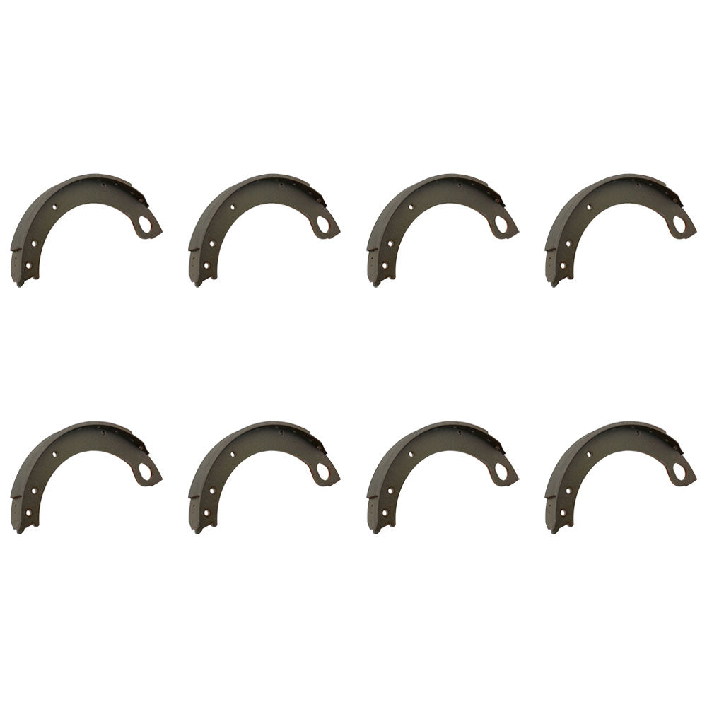 81802510 Qty 8: 1/2 Brake Shoe w/Lining Fits Ford/New Holland