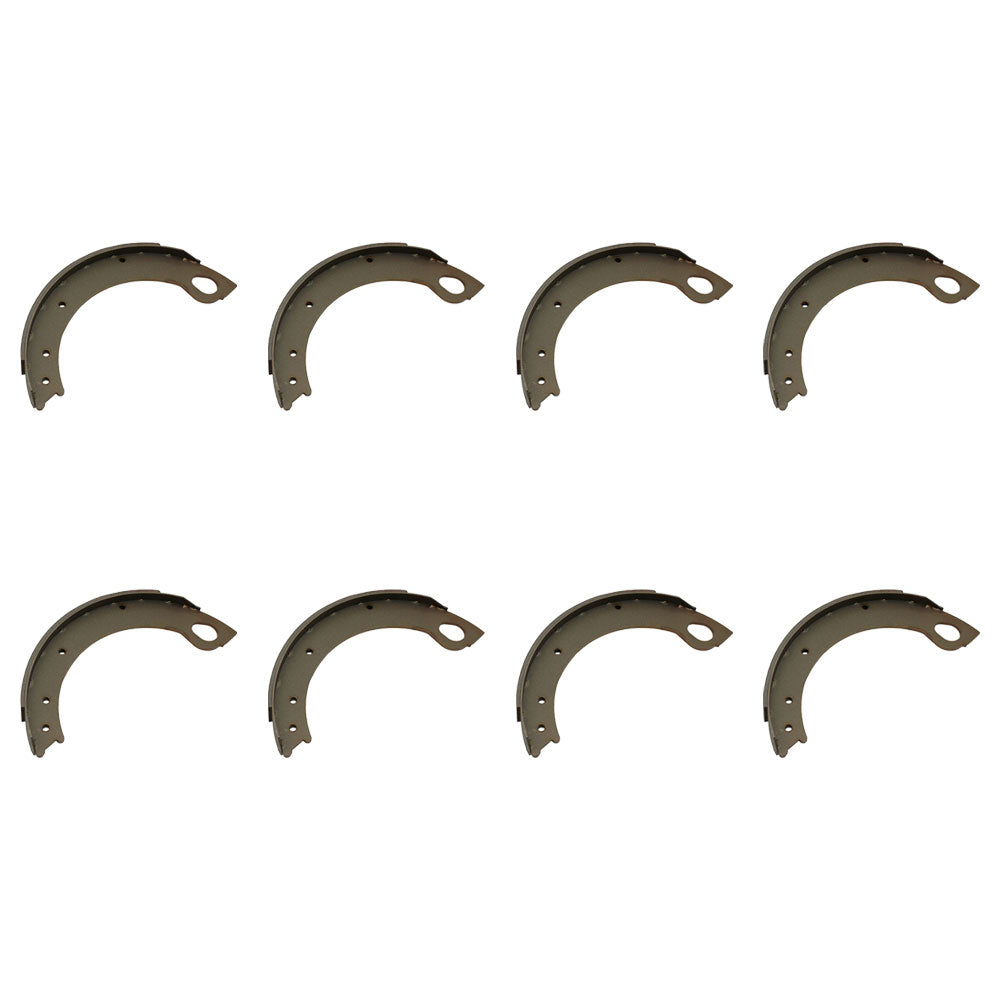 81802510 Qty 8: 1/2 Brake Shoe w/Lining
 Fits Ford/New Holland