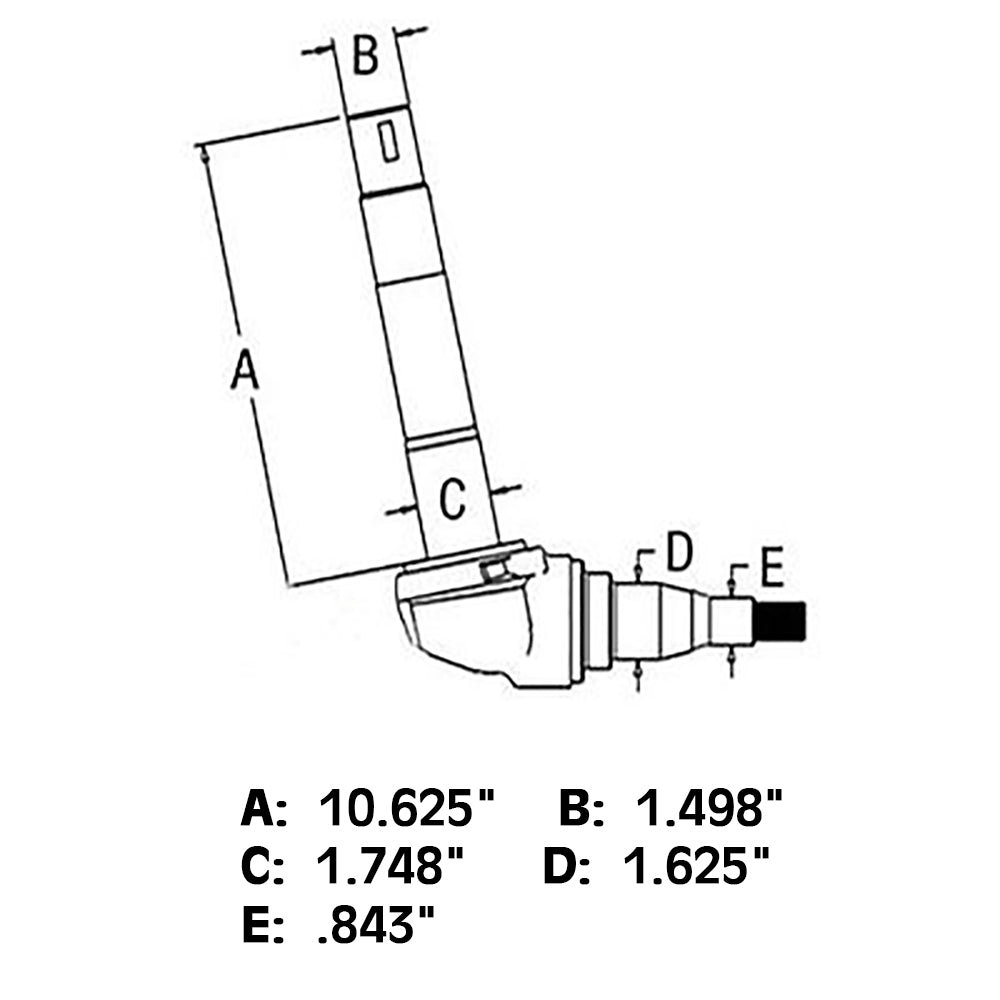 S.16284 Spindle RH - Fits Ford/New Holland