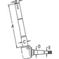 11044024 Spindle Fits Ford New Holland Tractor 2910 3000 3055 3110 3120 315
