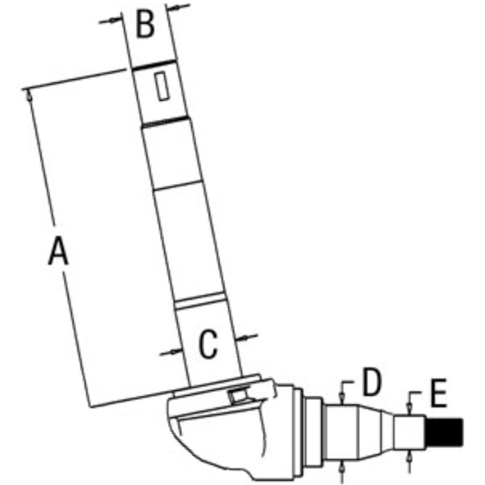 Left Hand Spindle Fits Ford/New Holland Replaces 81815915