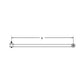 C5NN3304U Drag Link Assembly Fits Ford New Holland 5000