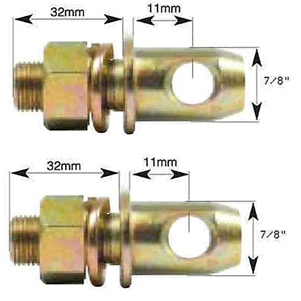 Qty 2: Stabilizer Pin Fits White Oliver Replaces 1E3379