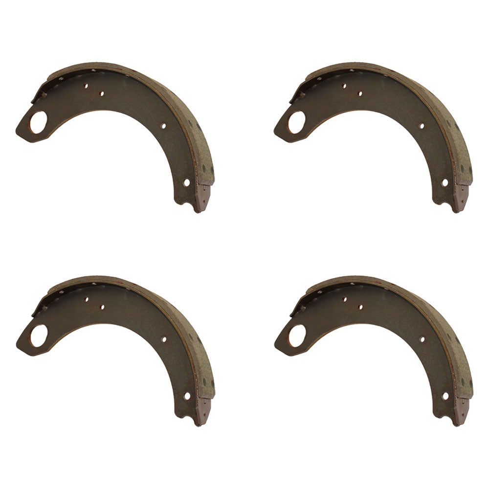 C7NN2218A Four Industrial Drum Type Brake Shoes Fits Ford New Holland 3500