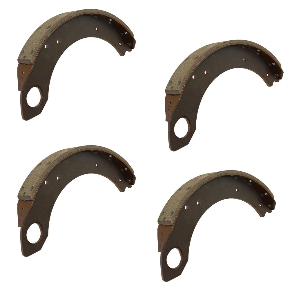 C7NN2218A Four Industrial Drum Type Brake Shoes Fits Ford New Holland 3500