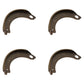 C7NN2218A Four Industrial Drum Type Brake Shoes Fits Ford New Holland 3500