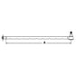 Long Tie Rod Fits Ford/New Holland Replaces A-C5NN3280R