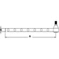 RH Long Tie Rod Assembly Fits Ford/New Holland Replaces 1802851