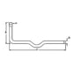 Exhaust Pipe Fits Ford New Holland C7NN5245B FOE-21 1117-7712