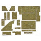 C88W Cab Kit without Headliner Fits International 3088 3288 3488 3688 5088 5288