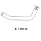 C9NN8260A New Upper Radiator Hose Fits Ford New Holland Tractor 9000 1.75"