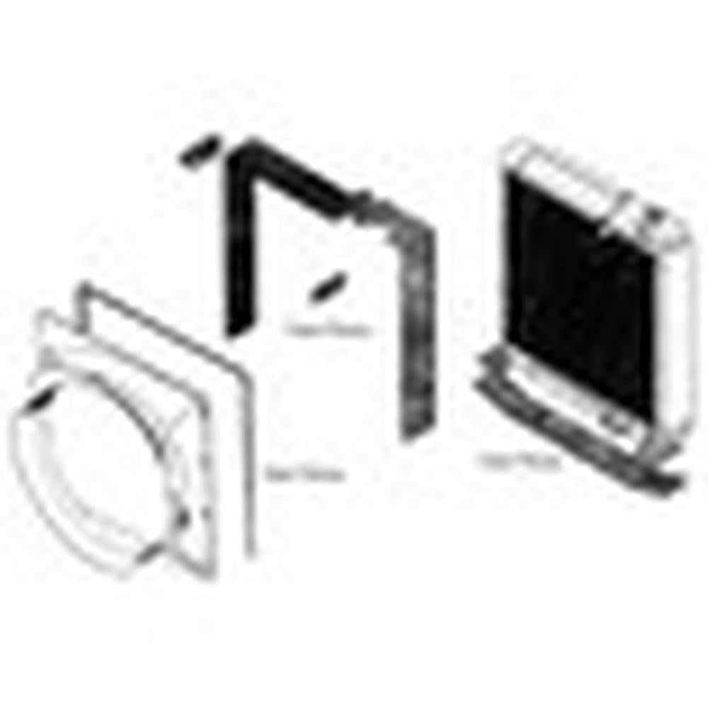 CA830986 Radiator Cushion Foam Kit Fits Case IH