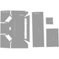 CA1600 New Cab Foam Kit Fits Case 1620 1640 1660 1680 1688 1800 1822 1844 2022 +