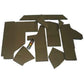 Fits JD50UK New Brown Upholstery Kit Fits John Deere Tractor 4050 4250 4450 4650