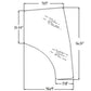 LH Glass Door Fits Kubota Models L4240 L5030 L3240 L3940 T1155-70772