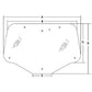 87744542 Rear Glass Fits Case-IH Tractor Models 100 110 115 120 125 130 +