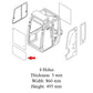 Front Lower Glass Fits Takeuchi Replaces 03786-01610
