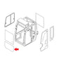 Front Lower Glass Fits Takeuchi Replaces 03786-07104