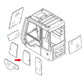 4651660 Upper Rear Door Slider Glass For Hitachi Excavator ZX110LC-3 ZX120LC-3