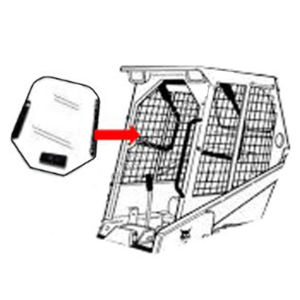 7120401 Door Glass Fits Bobcat M Series S450 S510 S530 S550 S570 S590 Front