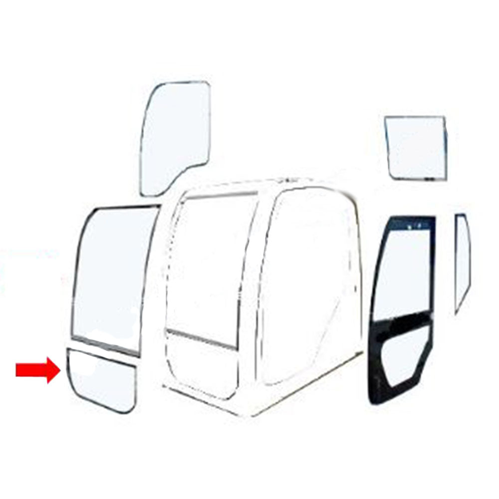 Fits Kobelco YN02C02082P1 Excavator Front Glass