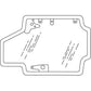 84415734G Glass Door Assembly Fits New Holland L218 L225 Fits Case SR130 SR175 S