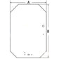 Front Windshield Glass Fits GEHL Models A-138257 A-138257-A