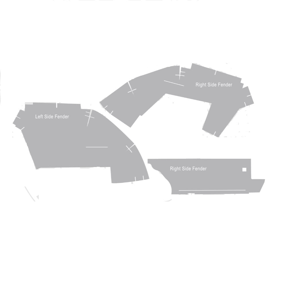 CA5120 New Grey Cab Kit Fits Case-IH Tractor Models 5120 5130 5140 5220 +