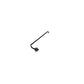 Cab Door Handle - Left Hand Fits John Deere Replaces AL78276