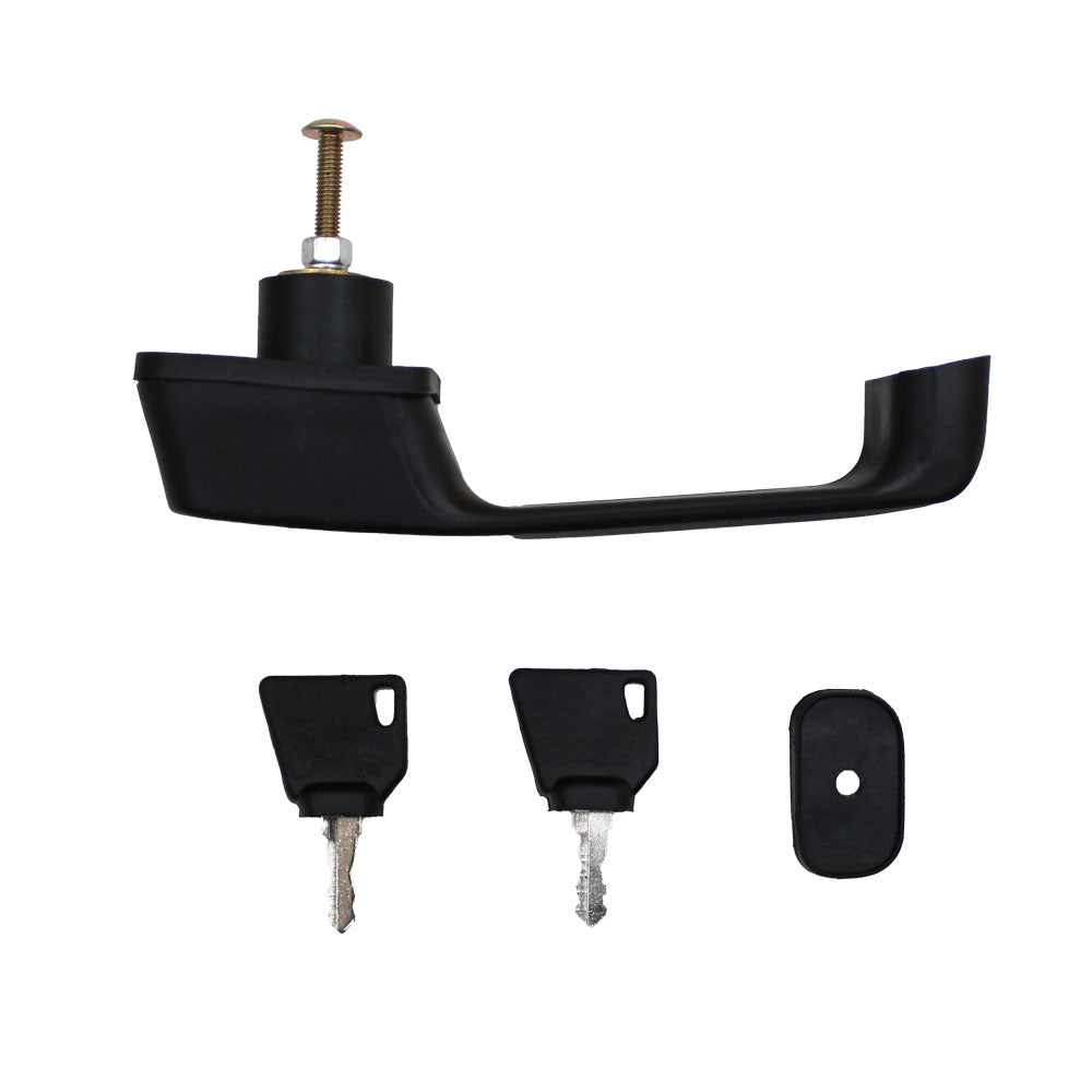 Handle C/W Barrel Lock Fits JCB Replaces 123-06547