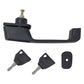 Door Handle w/Keys 123/04067 Fits JCB Rough Terrain Fork Lift Backhoe Loader